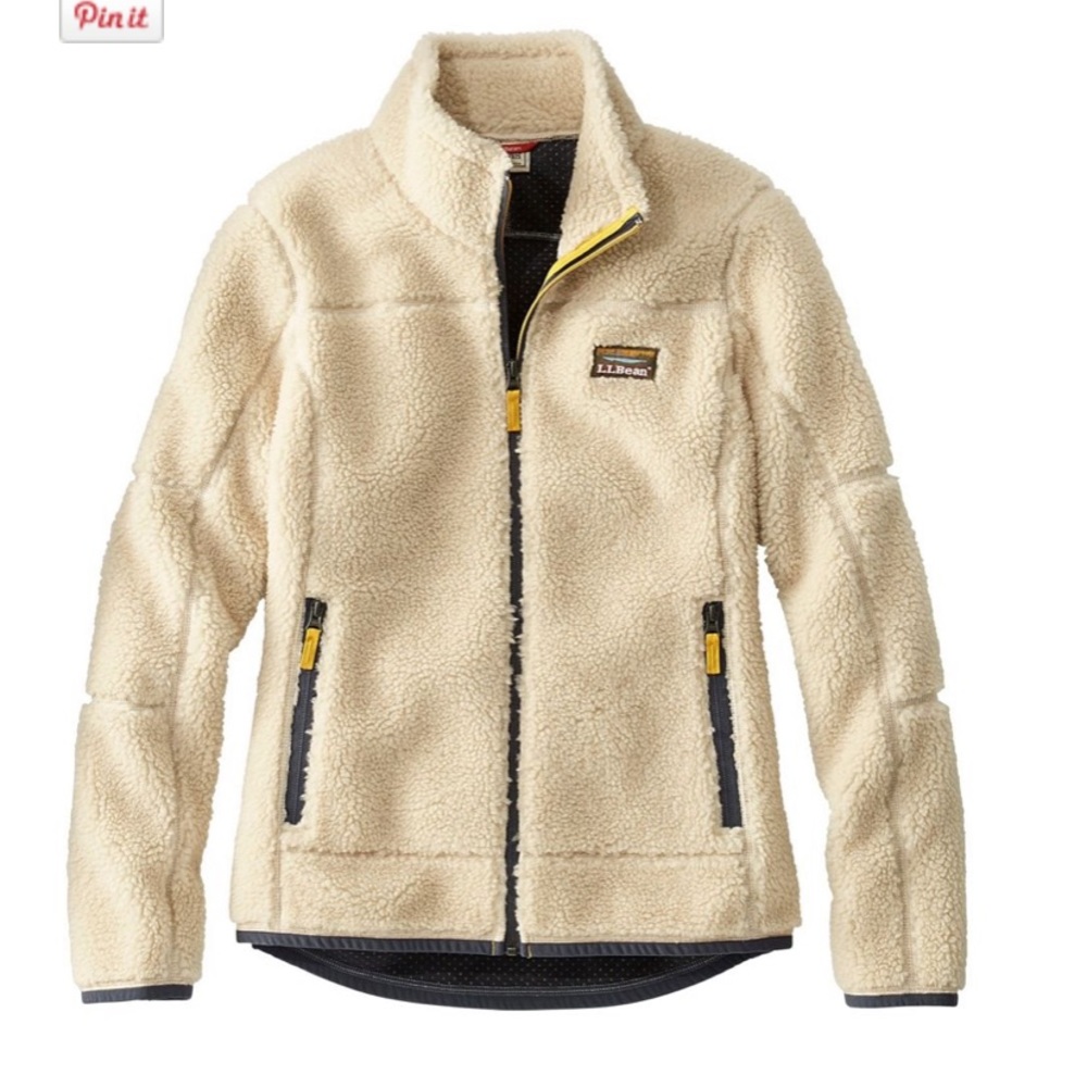 LL Bean Mountain Pile Fleece Jacket
